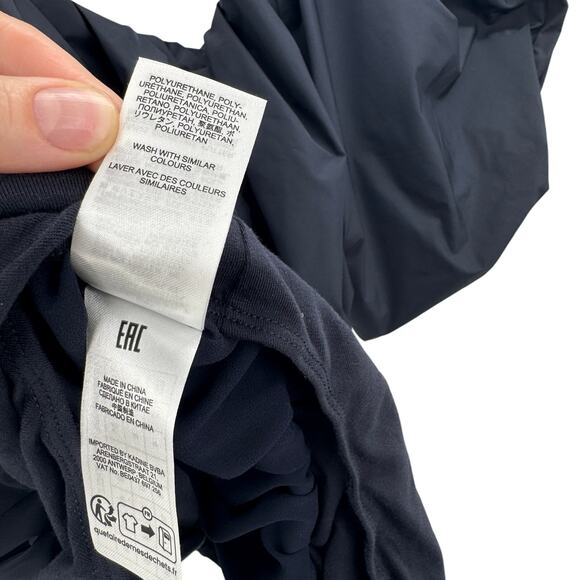 Essentiel Antwerp Women's Blue Bardot‎ Neck Taffeta Bodysuit Size 36/ US 6 - Picture 10 of 12